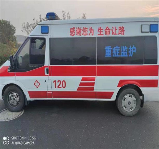 宝应救护车出租服务案例3